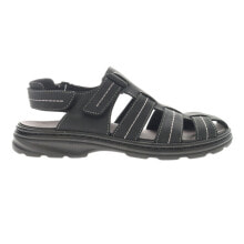 Купить черные мужские сандалии Propet: Propet Hunter Fisherman Mens Black Casual Sandals MSO043L-BLK