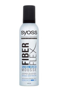 Мусс и пенка для укладки волос syoss Fiber Flex Flexible Volume Mousse Мусс для объема и фиксации волос 250 мл