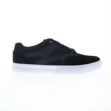 Купить черные мужские кроссовки DC: DC Josh Kalis Vulc ADYS300569-BKW Mens Black Skate Inspired Sneakers Shoes