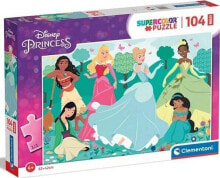 Clementoni Puzzle 104 Maxi Super Kolor Princess