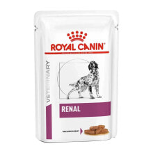 ROYAL CANIN Renal Chunks In Sauce Chicken Beef And Pork 100g Wet Dog Food 12 Units