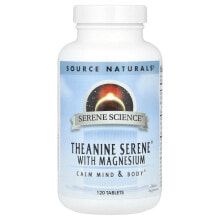 Theanine Serene® With Magnesium, 120 Tablets