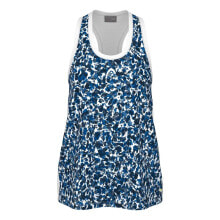 HEAD RACKET Print Vision / Royal sleeveless T-shirt