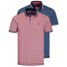 Мужские футболки-поло JACK & JONES Paulos 2 Units Short Sleeve Polo Shirt