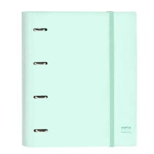 Ring binder Safta Menta (27 x 32 x 3.5 cm)