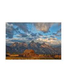 Trademark Global darren White Photography Rustic Wyoming Canvas Art - 15.5