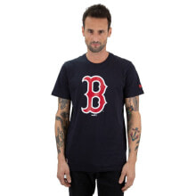 Мужские футболки для болельщиков мужская спортивная футболка черная с логотипом NEW ERA 96420FA15 Nos Boston Red Sox Short Sleeve T-Shirt