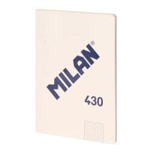 MILAN Glued Notebook Grid Paper 48 A4 Sheets 1918 Series