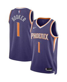 Nike men's and Women's Devin Booker Purple Phoenix Suns 2022/23 Swingman Jersey - Icon Edition