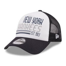 60371934 Mens New Era MLB 940 STACKED A-FRAME TRUCKER ADJUSTABLE - NY YANKEES купить в интернет-магазине