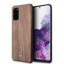 SOURCING Mercedes MEHCS67VWOLB S20+ G985 Wood Line Walnut phone case