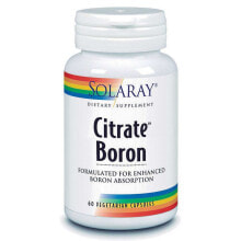 SOLARAY Citrate Boron 60 Units