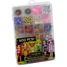 RAINBOW HIGH Case With 600 Pieces To Create Your Own Bracelets
