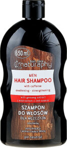 Stärkendes Shampoo mit Koffein - Naturaphy Hair Shampoo