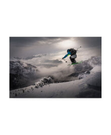 Trademark Global sandi Bertoncelj Backcountry Skiing Canvas Art - 20