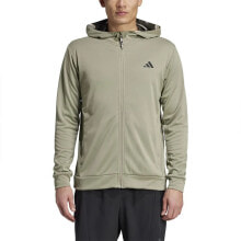 ADIDAS Train Essentials Camo full zip sweatshirt