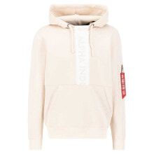 ALPHA INDUSTRIES Front Print Hoodie