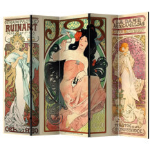 Paravent Alphonse Mucha. Women's