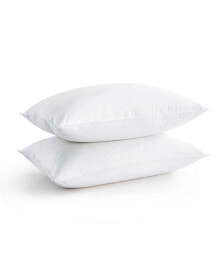 UNIKOME standard/Queen Down Fiber Bed Pillows, 2 Pack