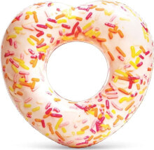 Intex Dmuchane koło do pływania, donut serce, Intex, 94x89x25 cm