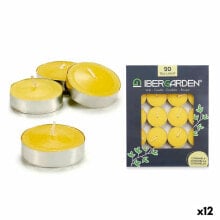 Candle Set Citronela Yellow (12 Units)