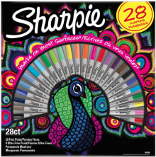 Письменные ручки Sharpie 2058158 маркер 28 шт Разноцветный Тонкий наконечник
