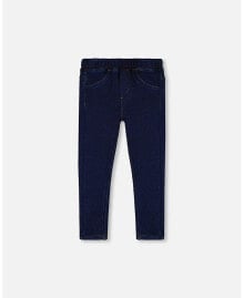 Baby Girls Baby h Lined Dark Blue Denim Jeggings купить онлайн