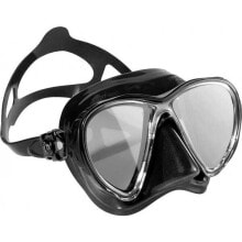 Masks and snorkels for scuba diving