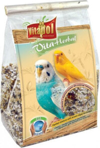 Корма и витамины для птиц vitapol Herbal Blend With Fucus For Corrugated Parrot 200g (minimum 6 pcs)