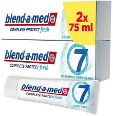 Zahnpflegeset - Blend-A-Med 3D White Extra Fresh (Zahnpasta 2x75ml)