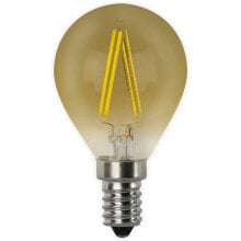 MATEL Vintage spherical led filament bulb E14 4W