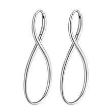 Ювелирные серьги Stylish Steel Earrings Infinity Ribbon BBN27