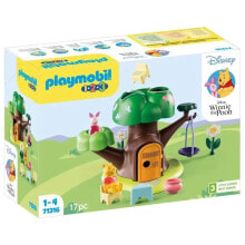 PLAYMOBIL 1.2.3 71316 Winnie the Pooh und Ferkel mit Peacoat - Disney