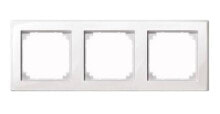 Умные розетки, выключатели и рамки Merten 478319 рамка для розетки/выключателя Белый