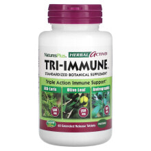 Herbal Actives, Tri-Immune, 60 Extended Release Tablets