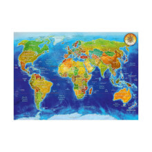 Puzzle Geopolitische Weltkarte