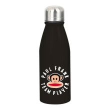 Спортивные бутылки для воды бутылка с водой Paul Frank Team player Чёрный (500 ml)