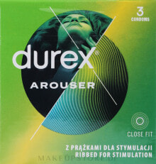 Gerippte Kondome 3 St. - Durex Arouser