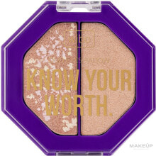 Lidschatten - Wibo Cienie Know Your Worth. Duo Eyeshadow