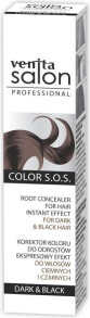 Оттеночное или камуфлирующее средство для волос Venita Salon Korektor odrostów Color S.O.S. Dark&Black spray 75ml