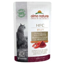 ALMO NATURE HFC Jelly Fillet Tuna And Lobster 55g Wet Cat Food