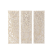 Wall Decoration DKD Home Decor White MDF Wood (30 x 2 x 89 cm)