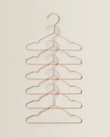 Rubberised baby hanger (pack of 6)
