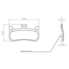 WAG Formula Cura 4 E-Bike Disc Brake Pads