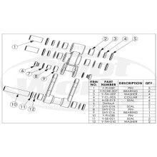 Spare parts and consumables for motor vehicles