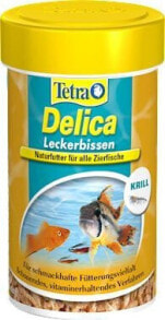 Корма для рыб tetra TetraDelica Krill 100 ml