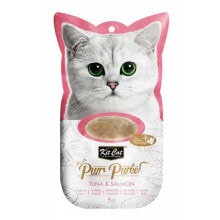 KITCAT PurrPuree Tuna & Salmon Wet Cat Food 60gr