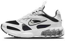 Nike Zoom Air Fire 复古 低帮 跑步鞋 女款 白黑色 / Кроссовки Nike Zoom Air CW3876-004