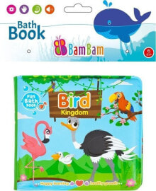 Игрушки для ванной для детей до 3 лет детская игрушка для ванны BamBam Книжечка для купания Птицы