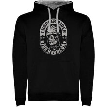 KRUSKIS Ride Hardcore Two Colour hoodie